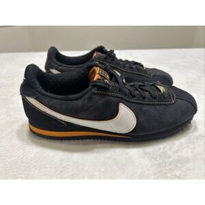 Nike Black and Orange Sneakers